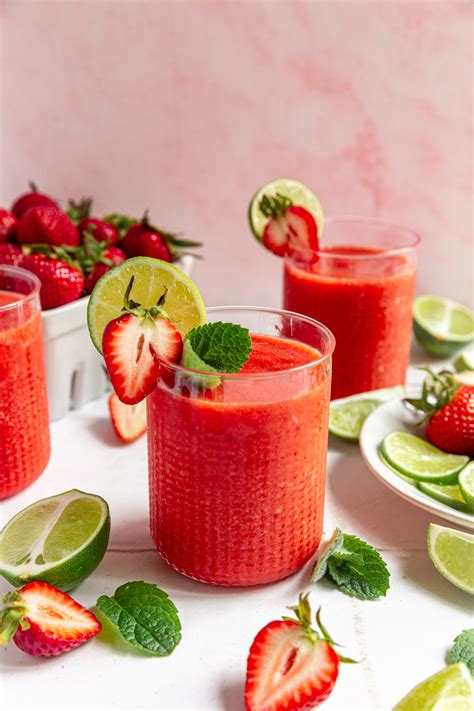 Strawberry Daiquiri Recipe Mocktail at Warren Short blog