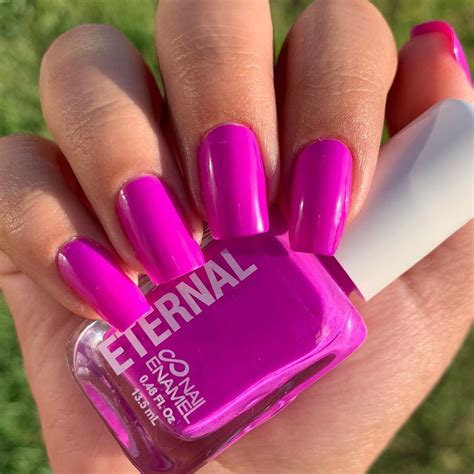 Pink purple nail polish shade Eternal Crazy violet | Nail polish ...