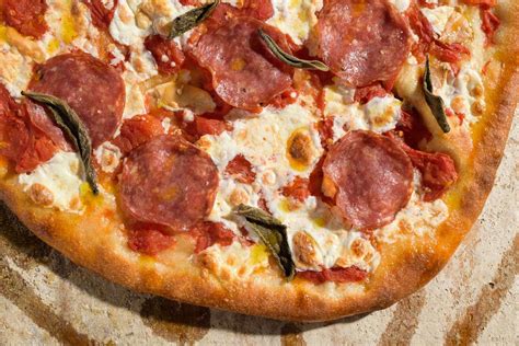 Rectangular pies inspire this weeknight salami-mozzarella pizza ...