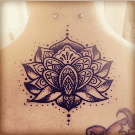 Lotus Flower Bomb Tattoo