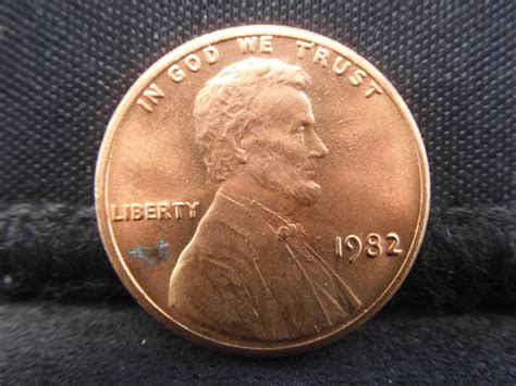 At Auction: 1982 Lincoln Cent