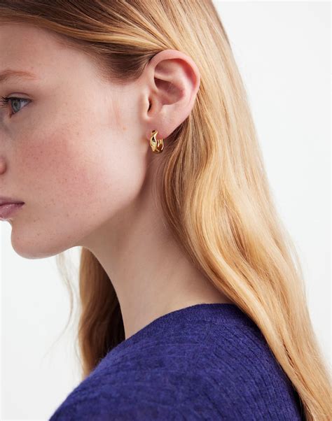 Organic Small Hoop Earrings | Madewell