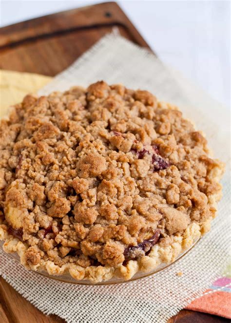 Peach crumble pie – Artofit