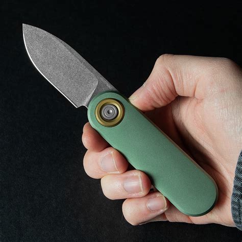Vosteed Corgi V Stonewashed Aluminium | Folding Pocket Knife