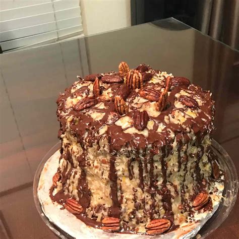 German Sweet Chocolate Cake II Recipe