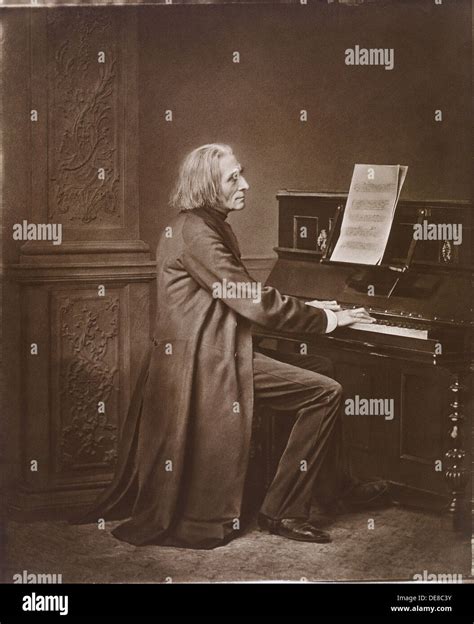 Portrait of the Composer Franz Liszt (1811-1886), 1880s Stock Photo - Alamy