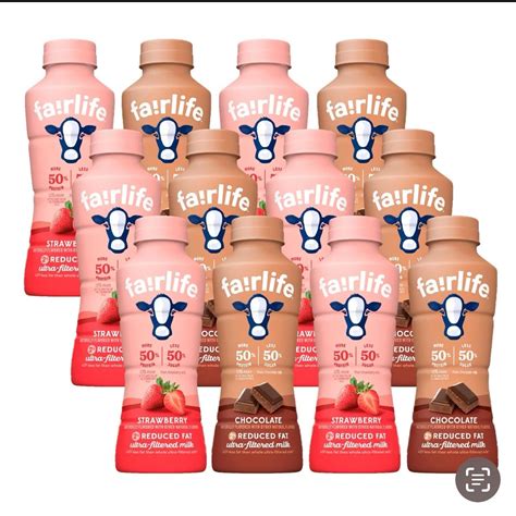 Amazon.com : Fairlife' Variety Pack - Rich Chocolate & Very Strawberry ...