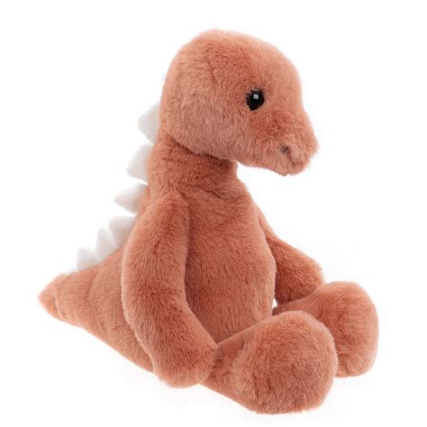 Charlie Bears Bear & Me Stevie Stegosaurus Marmalade Orange 12" Plush ...