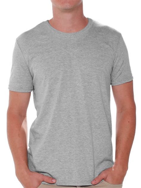 Gildan Men Grey T-Shirts Value Pack Shirts for Men - Single OR Pack of ...