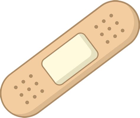 Bandage Clip Art Band Aid Bandage Clipart Black White Vectors