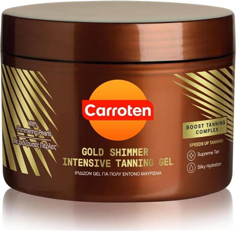 Carroten Gold Shimmer Intensive Tanning Gel 150 ml - Tan Express ...