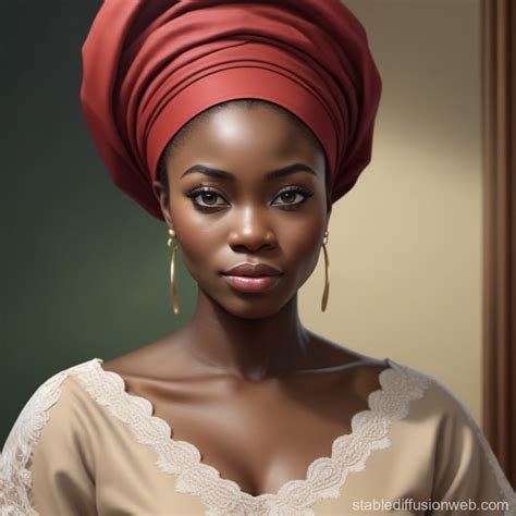 4K Hyper-Realistic Image of a Nigerian Woman | Stable Diffusion Online