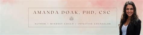 Amanda Doak PhD, CSC - Author, Certified Spiritual Counselor, and ...