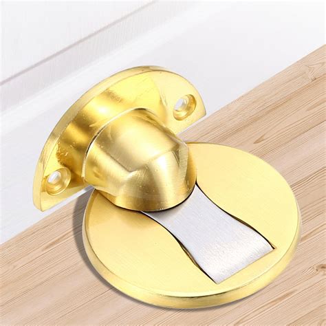 Magnetic Door Stopper Floor Mount Magnet Door Stop - Invisible Magnetic ...