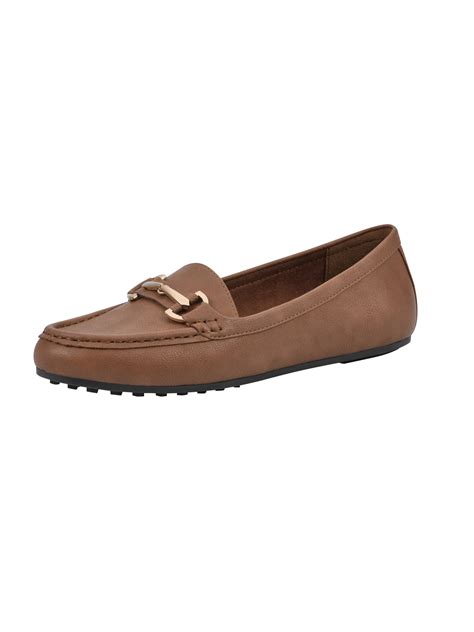 Aerosoles Women's Faux Leather Comfort Buckle Loafer- Wide Width ...