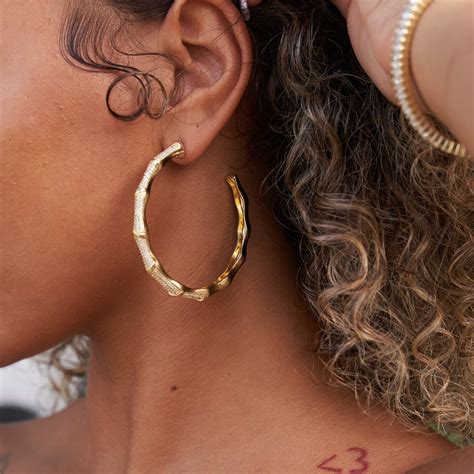 Small Bamboo Hoop Earrings | ppgbbe.intranet.biologia.ufrj.br