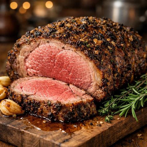 Herb-Crusted Prime Rib Roast Recipe | ItsOnly.Recipes