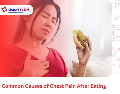 Chest Pain After Eating: Causes And Remedies