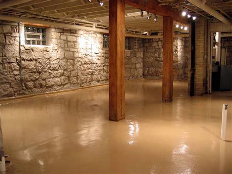 Stone Basement Floor - Flooring Ideas