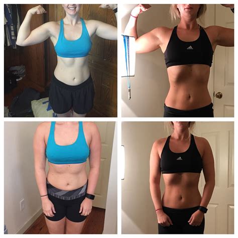 F/24/5'8" [165lb > 144lb = 21 pounds lost] females shouldn't be afraid ...