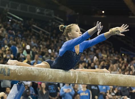 Gallery: Gymnastics scores season-high score on senior night - Daily Bruin