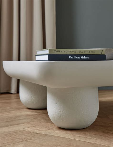 Clouded Square Coffee Table by Sarah Sherman Samuel | White coffee ...