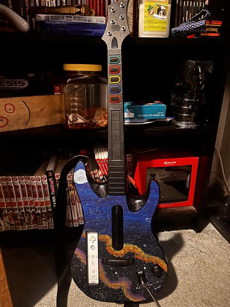 wife painted my GH controller while I streamed 🤙 : r/CloneHero