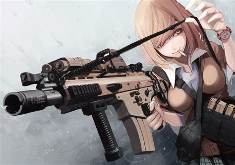 Anime With Guns Wallpapers - Wallpaper Cave