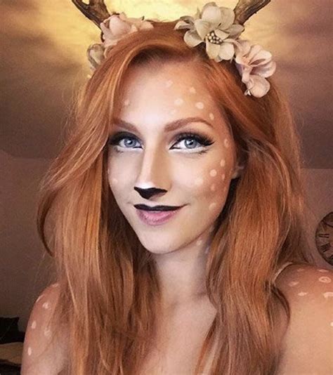 Halloween Makeup Looks Deer at Armand Dunn blog