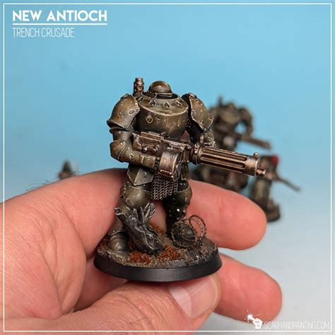 Tutorial: Painting Trench Crusade New Antioch part two Metal ...