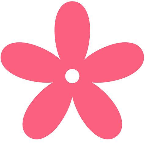 Clip Art Flowers Pink at Robert Sheffield blog