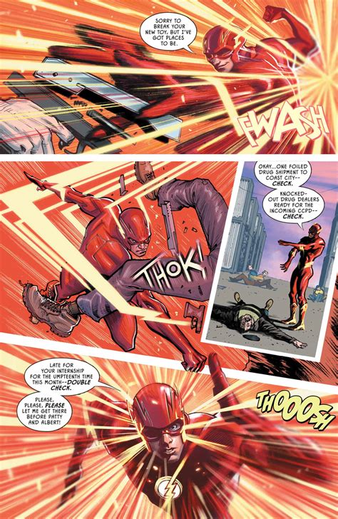 SNEAK PEEK: Preview of DC COMICS THE FLASH: THE FASTEST MAN ALIVE #2 ...