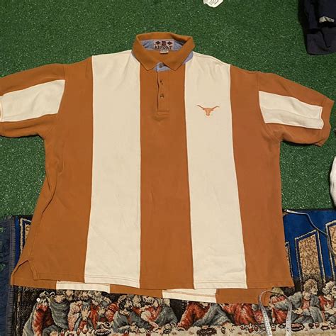 Texas Longhorns Polo Shirt Size: Adult: XL Pit to... - Depop
