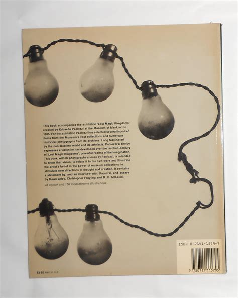 Eduardo Paolozzi - Lost Magic Kingdoms - and Six Paper Moons From Nahuatl - An Exhibition At the ...