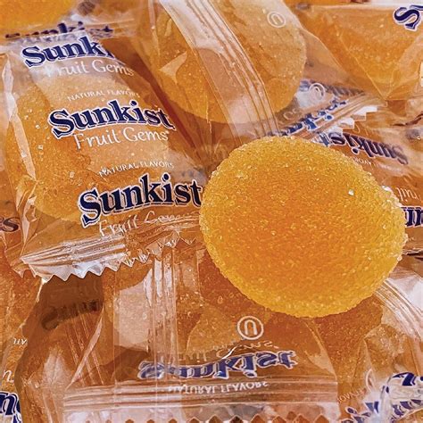 Sunkist Fruit Gems Orange 1lb Bag - Walmart.com