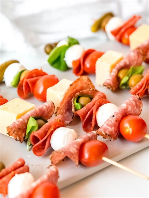 Cold Appetizers on a Stick - CrystalandComp.com