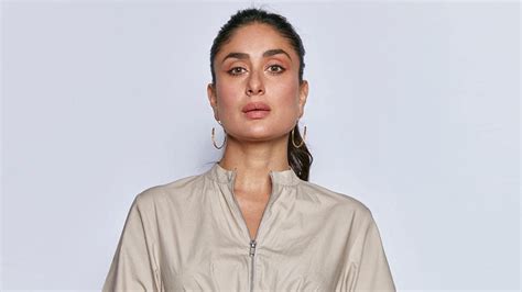 Kareena Kapoor Khan wears beige dress with heels and earrings at UNICEF ...