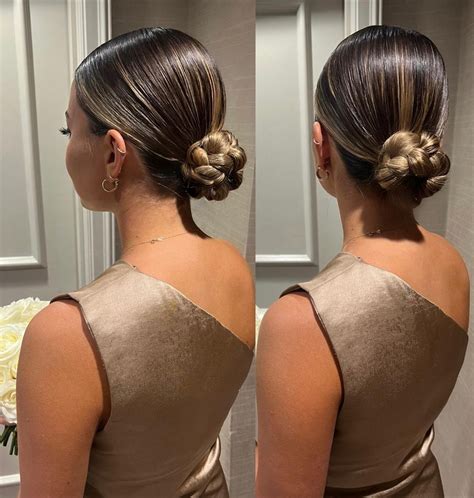 11 Trendy Slick Back Bun Styles For Every Occasion