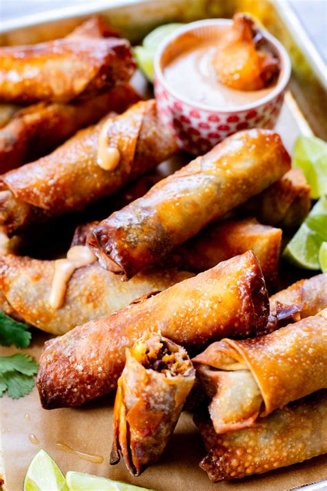 Southwest Egg Rolls - This Savory Vegan
