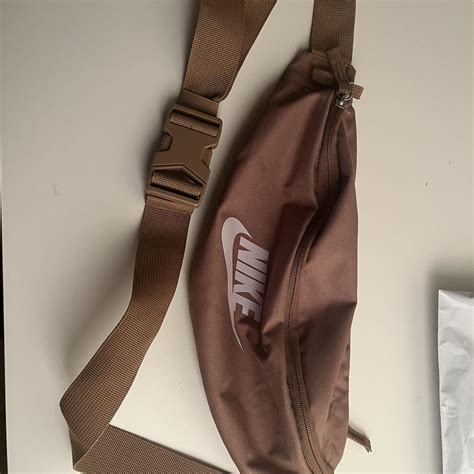 Brown nike waist pack new original 27$ #waistpack... - Depop