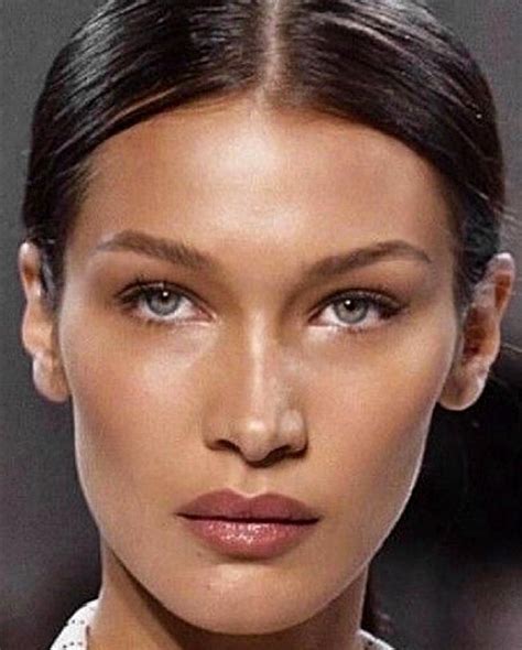 Pin by ssbhn on makeup | Bella hadid makeup, Natural makeup, Skin makeup