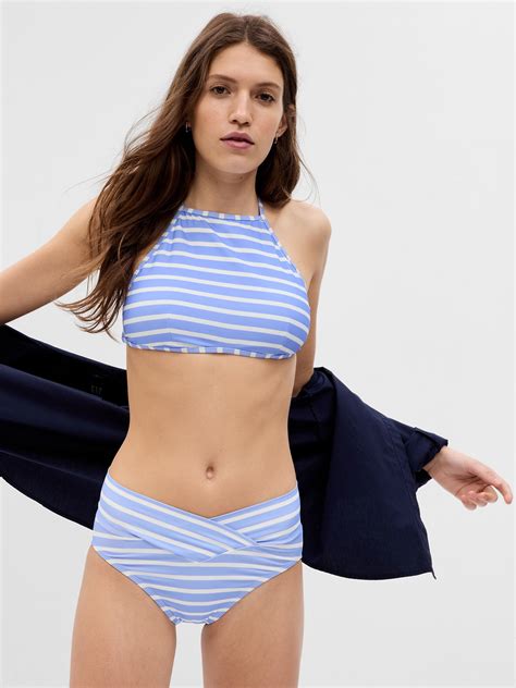 High-Neck Bikini Top | Gap