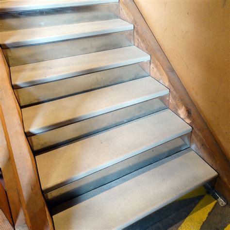 Metal Stair Treads and Stair Pans | Steel Stair Steps - National Stair ...