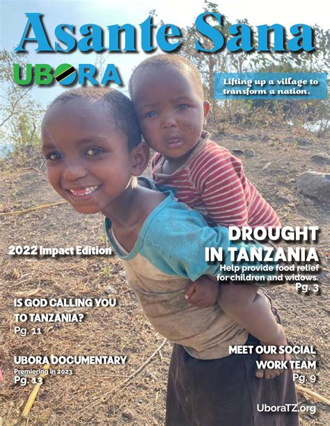 Asante Sana - 2022 Impact Edition by UboraTZ - Issuu