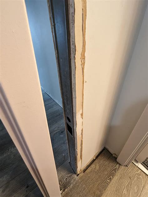 Is installing a door jamb on this type of metal framing possible? : r ...