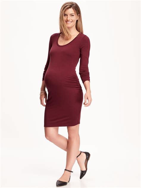 Maternity Bodycon Dress | Stylish maternity dress, Maternity work ...