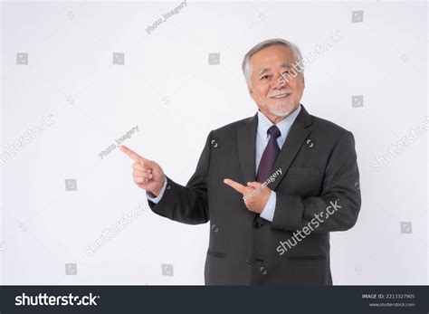 Asian Senior Businessman Old Man Suit Stock Photo 2213327905 | Shutterstock
