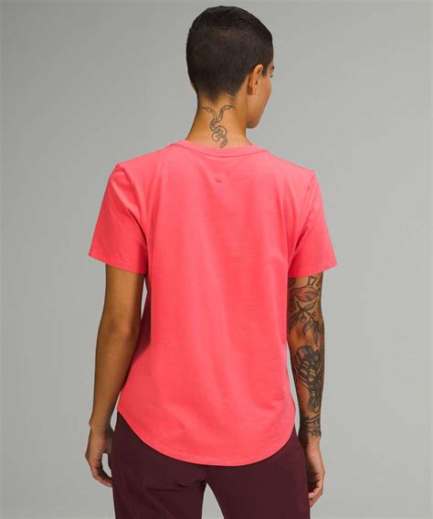 Lululemon Love V-Neck T-Shirt - Pale Raspberry - lulu fanatics