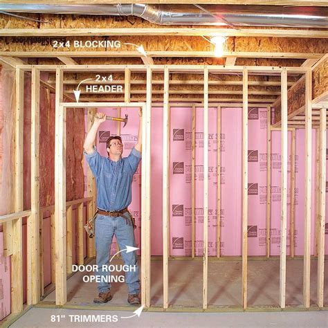 How To Build A Basement Stud Wall at Henry Burton blog