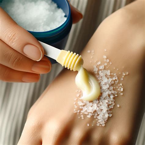 Mixing Salt With Vaseline